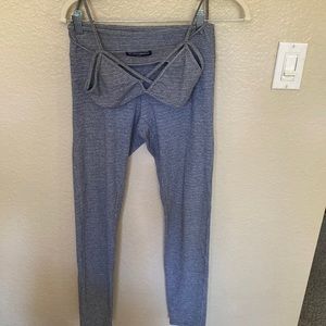 Brandy Melville leggings & crop top